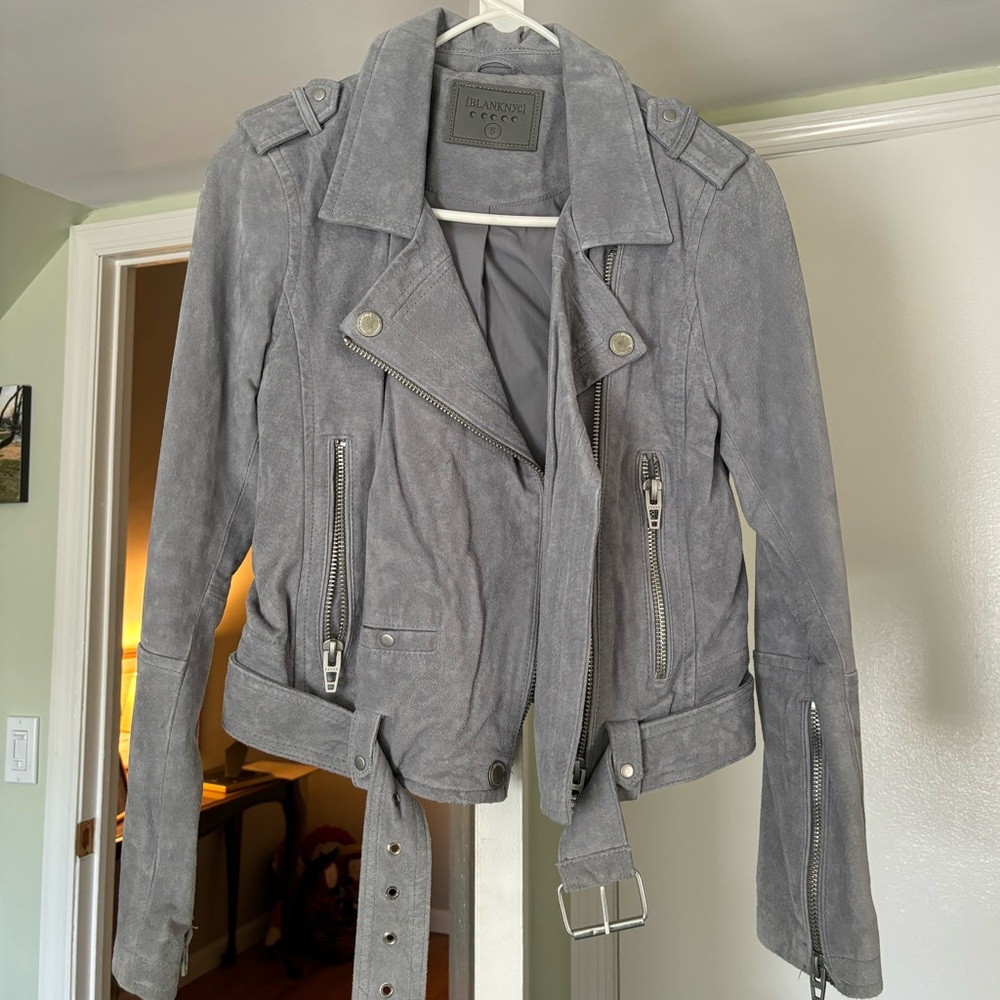 BLANK NYC Suade jacket